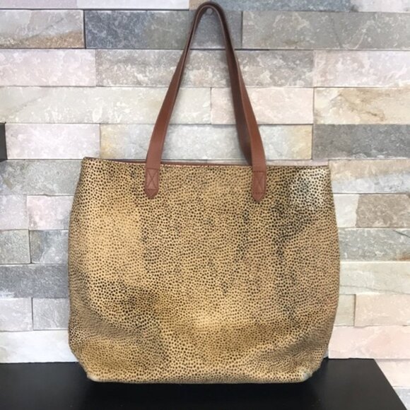 MADEWELL Genuine Calf Hair Med.Transport Tote(7) - Picture 5 of 11